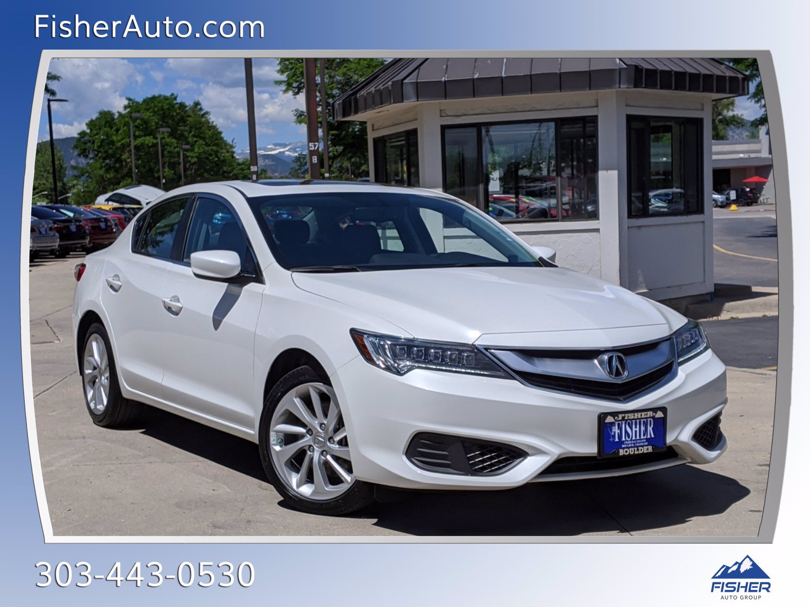 2017 Acura ILX Sedan W/Premium Pkg FWD 4dr Car A8322 - Fisher Honda