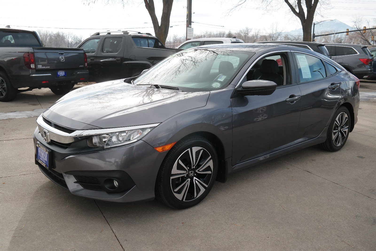 2016 Honda Civic 4dr CVT EX-L FWD 4dr Car - Fisher Honda