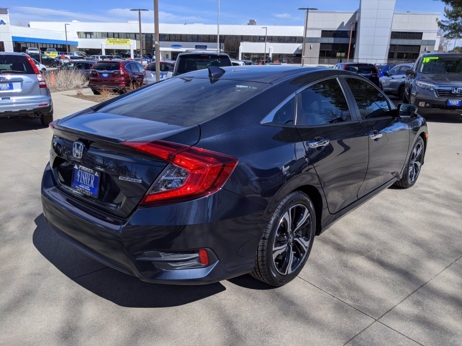 2017 Honda Civic Touring CVT FWD 4dr Car 195470B - Fisher Honda