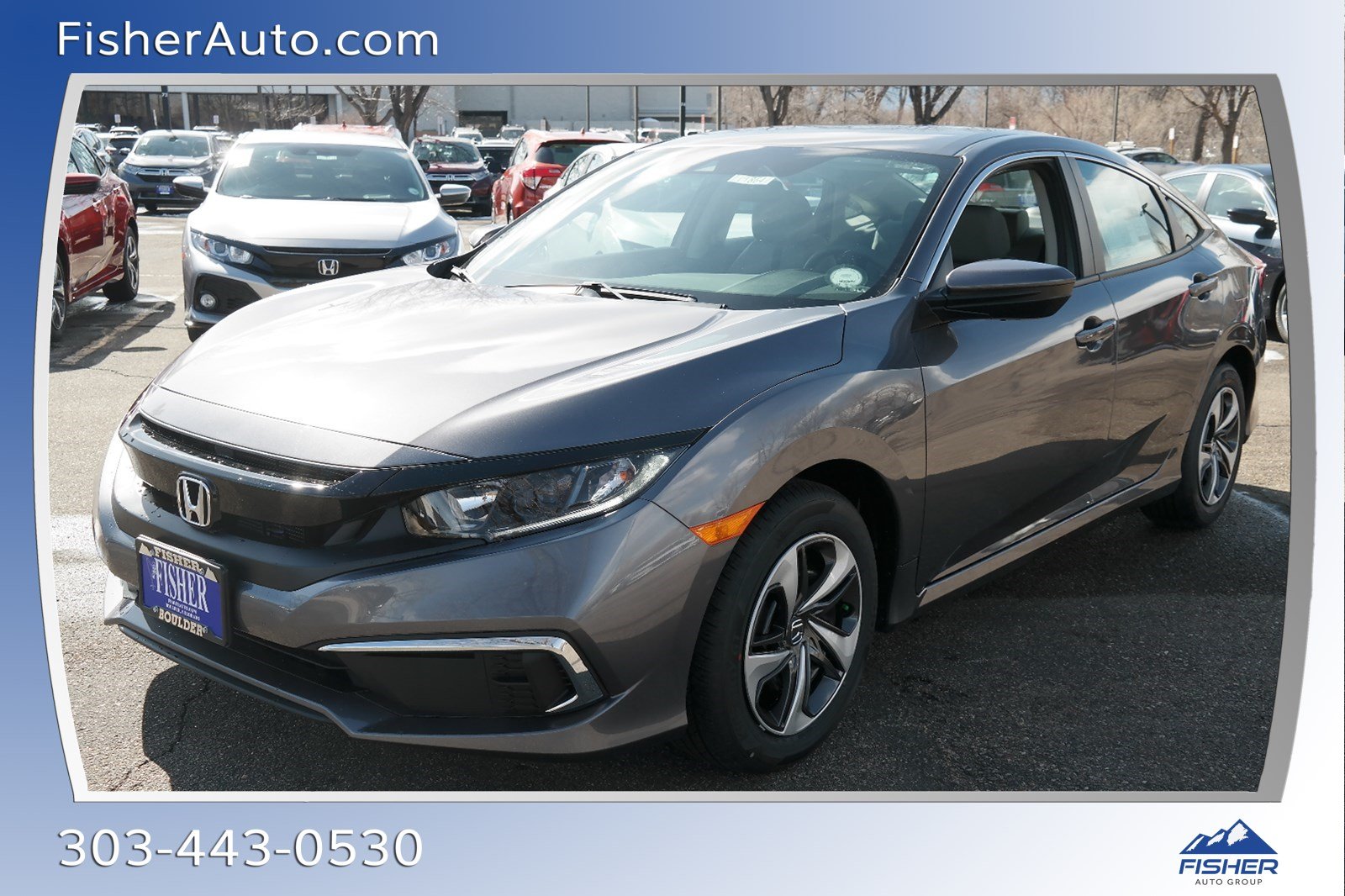 2019 Honda Civic Lx Fwd 4dr Car - Fisher Honda