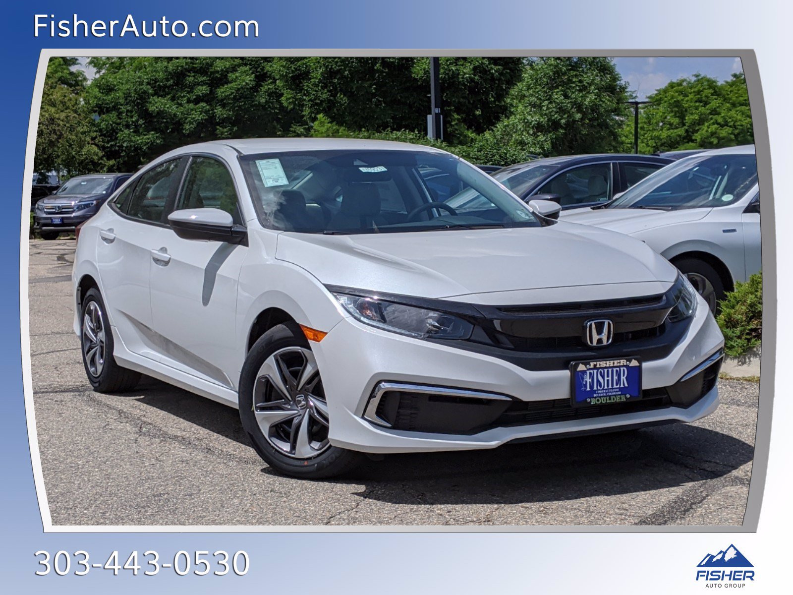 2020 Honda Civic LX FWD 4dr Car 205903 - Fisher Honda