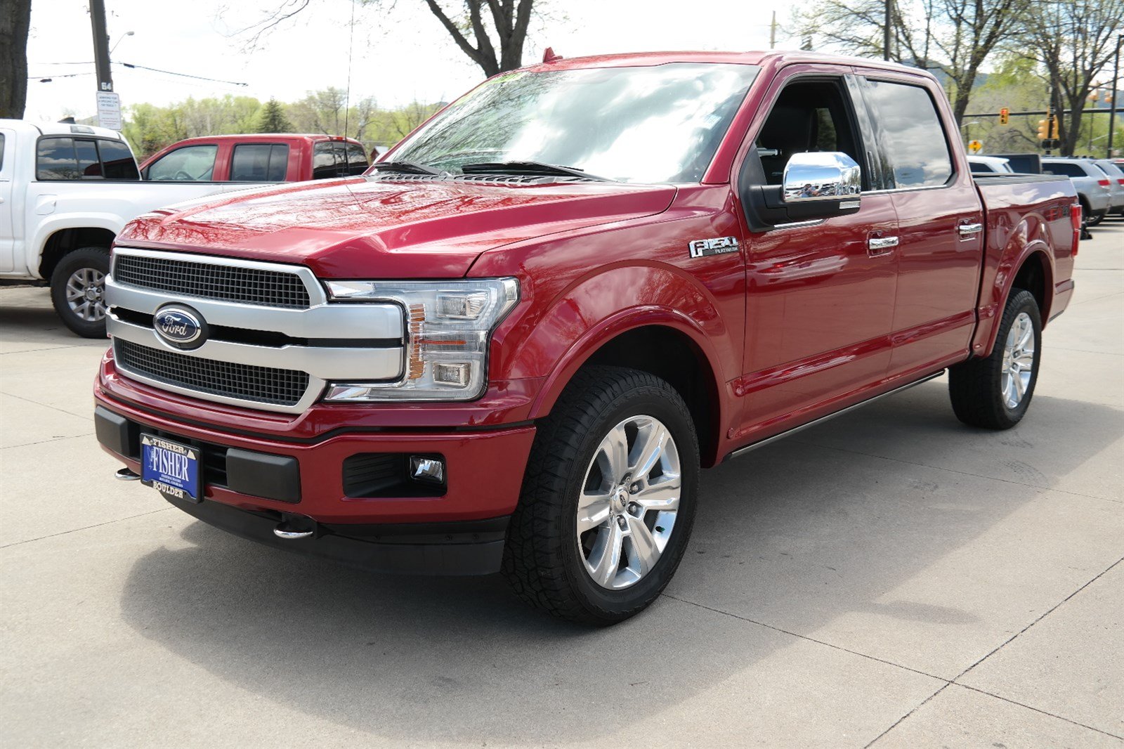 2018 Ford F-150 Platinum 4WD SuperCrew 5.5' Box 4WD Crew Cab Pickup ...