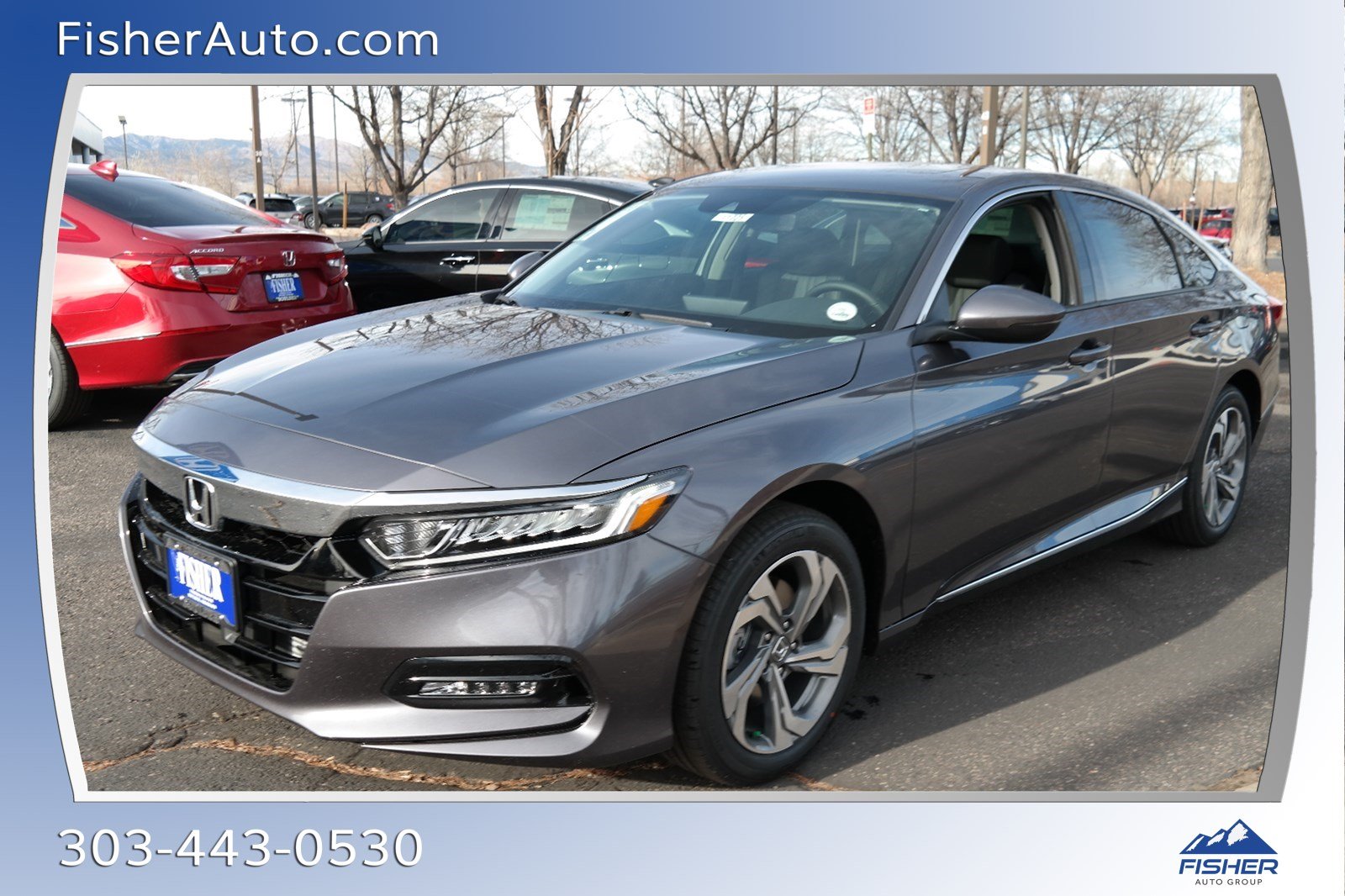 2019 Honda Accord EX-L 2.0T FWD 4dr Car - Fisher Honda