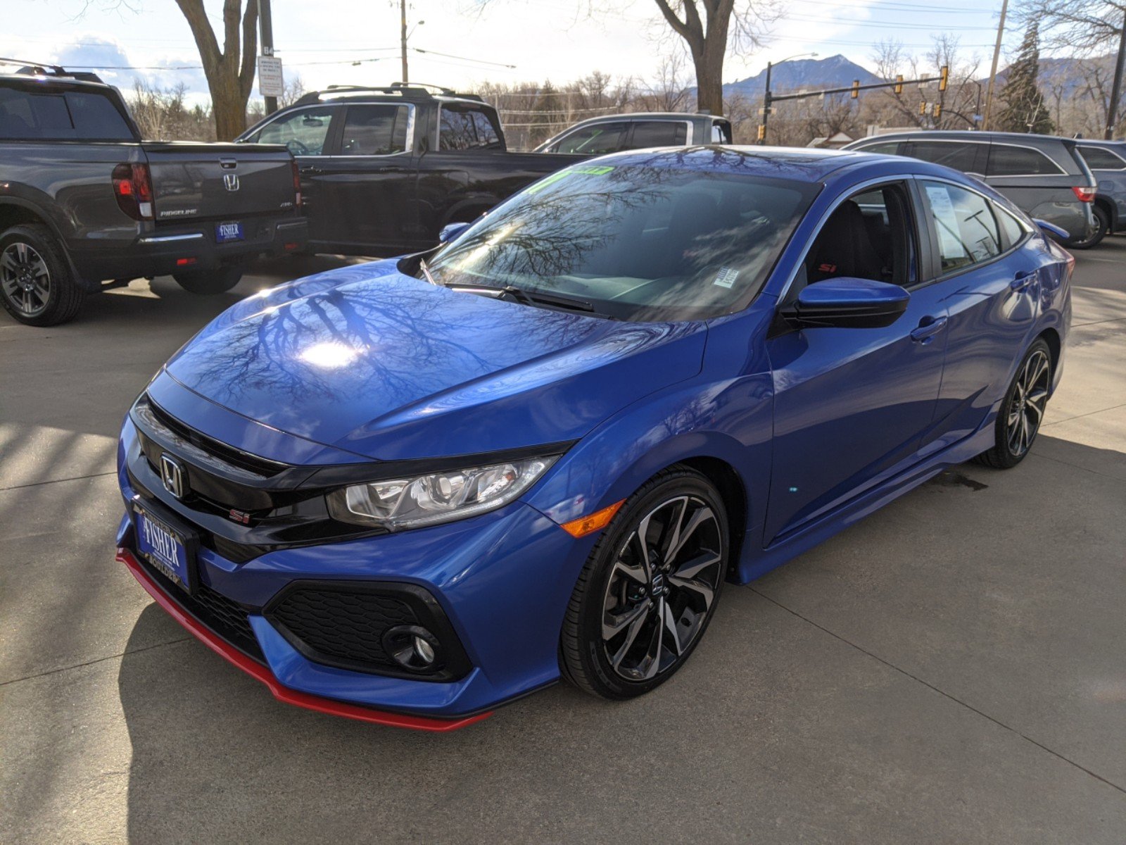 2017 Honda Civic Si Manual Fwd 4dr Car H8166 - Fisher Honda