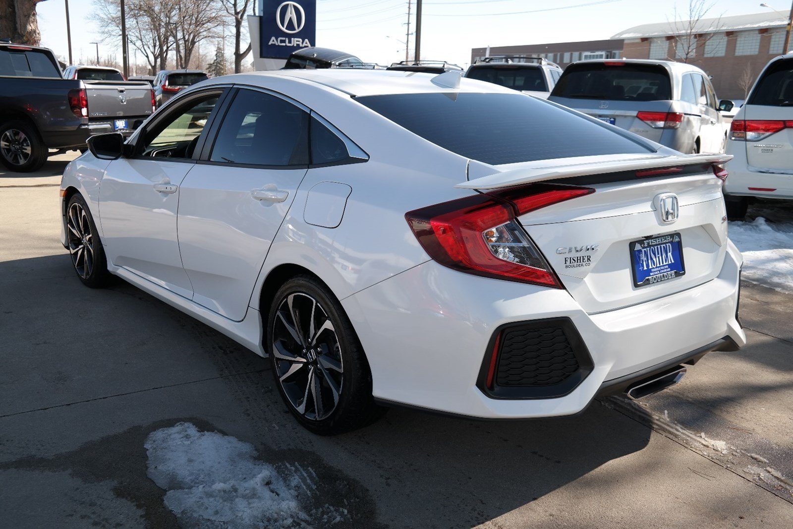 2018 Honda Civic Si Manual FWD 4dr Car H8237 - Fisher Honda