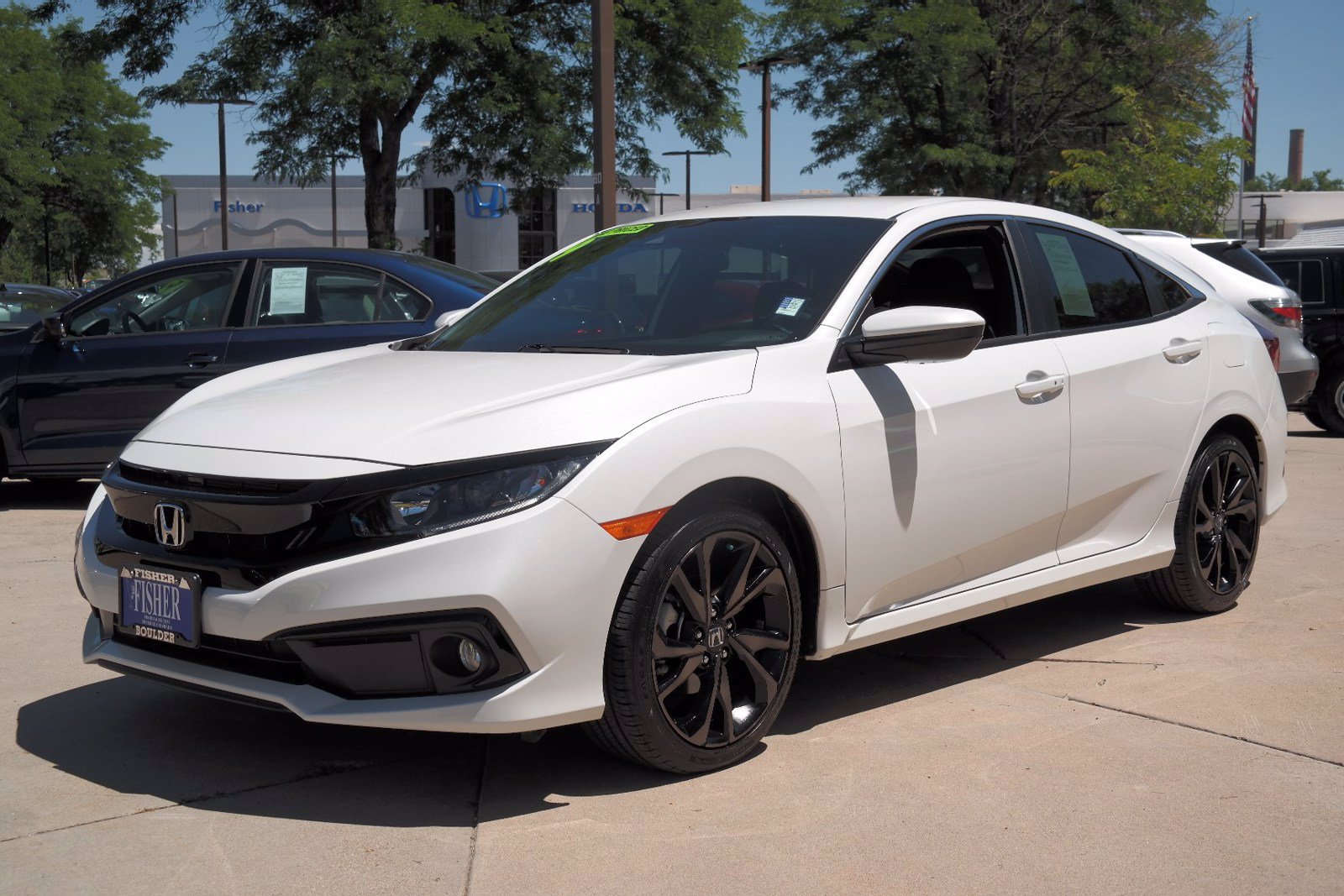 2019 Honda Civic Sport CVT FWD 4dr Car 19726 - Fisher Honda