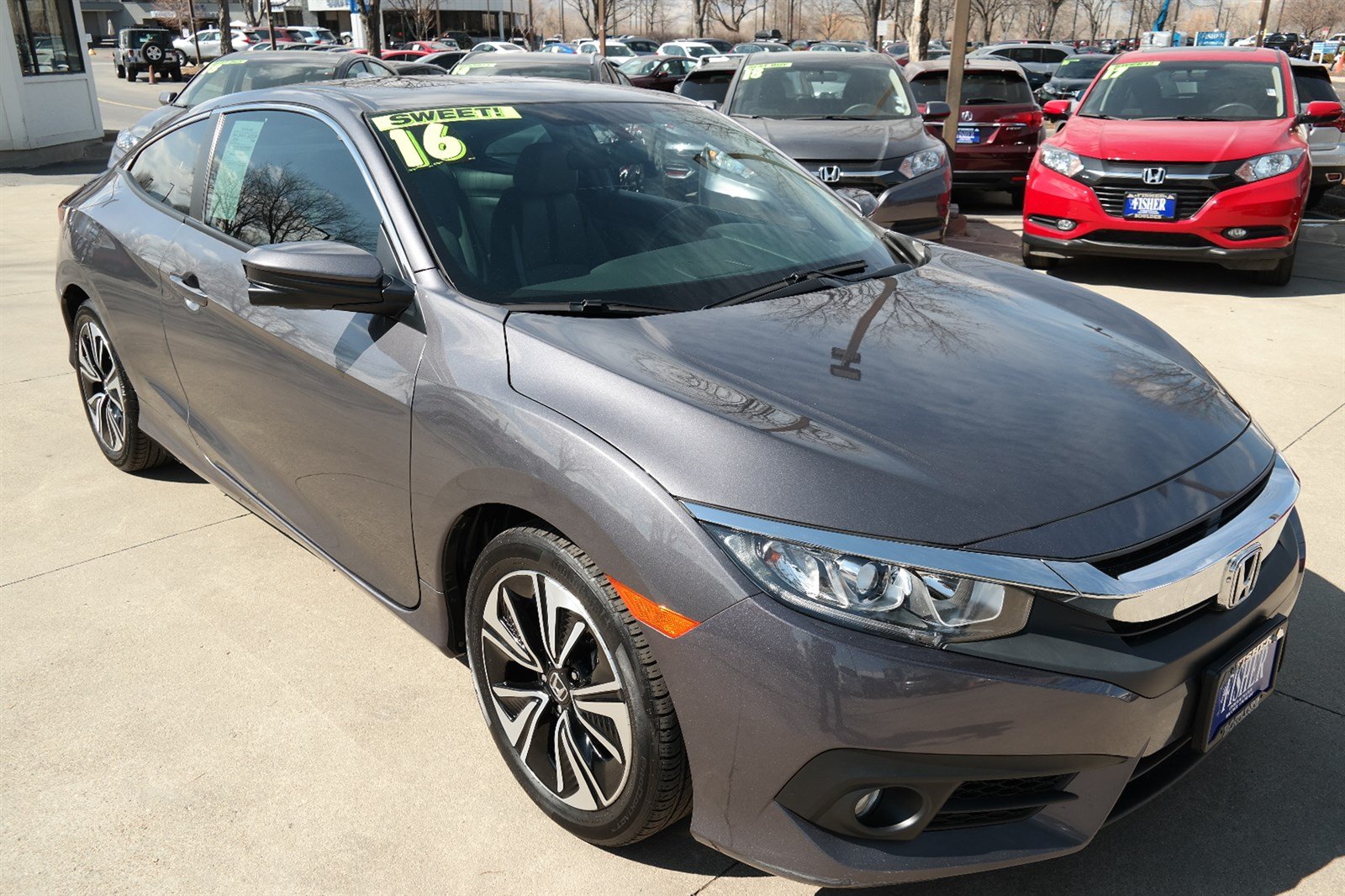 2016 Honda Civic 2dr CVT EX-T FWD 2dr Car - Fisher Honda