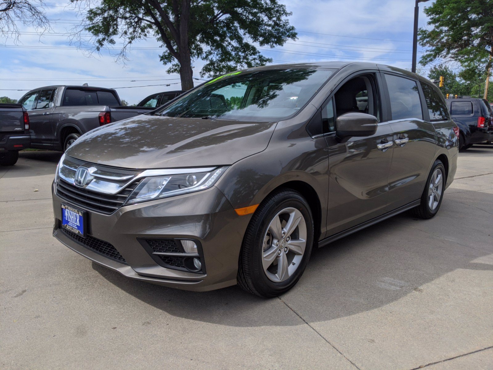 2018 Honda Odyssey EX-L w/Navi/RES Auto FWD Mini-van, Passenger 205711A ...