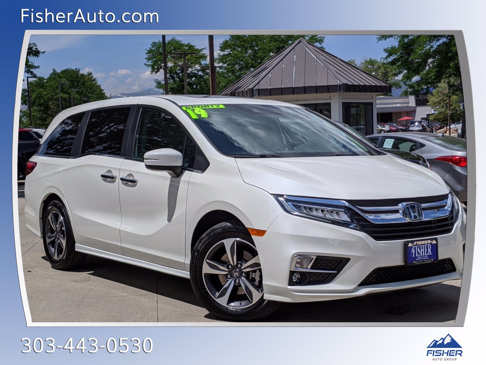 2019 Honda Odyssey Touring Auto FWD Mini-van, Passenger H8412 - Fisher ...