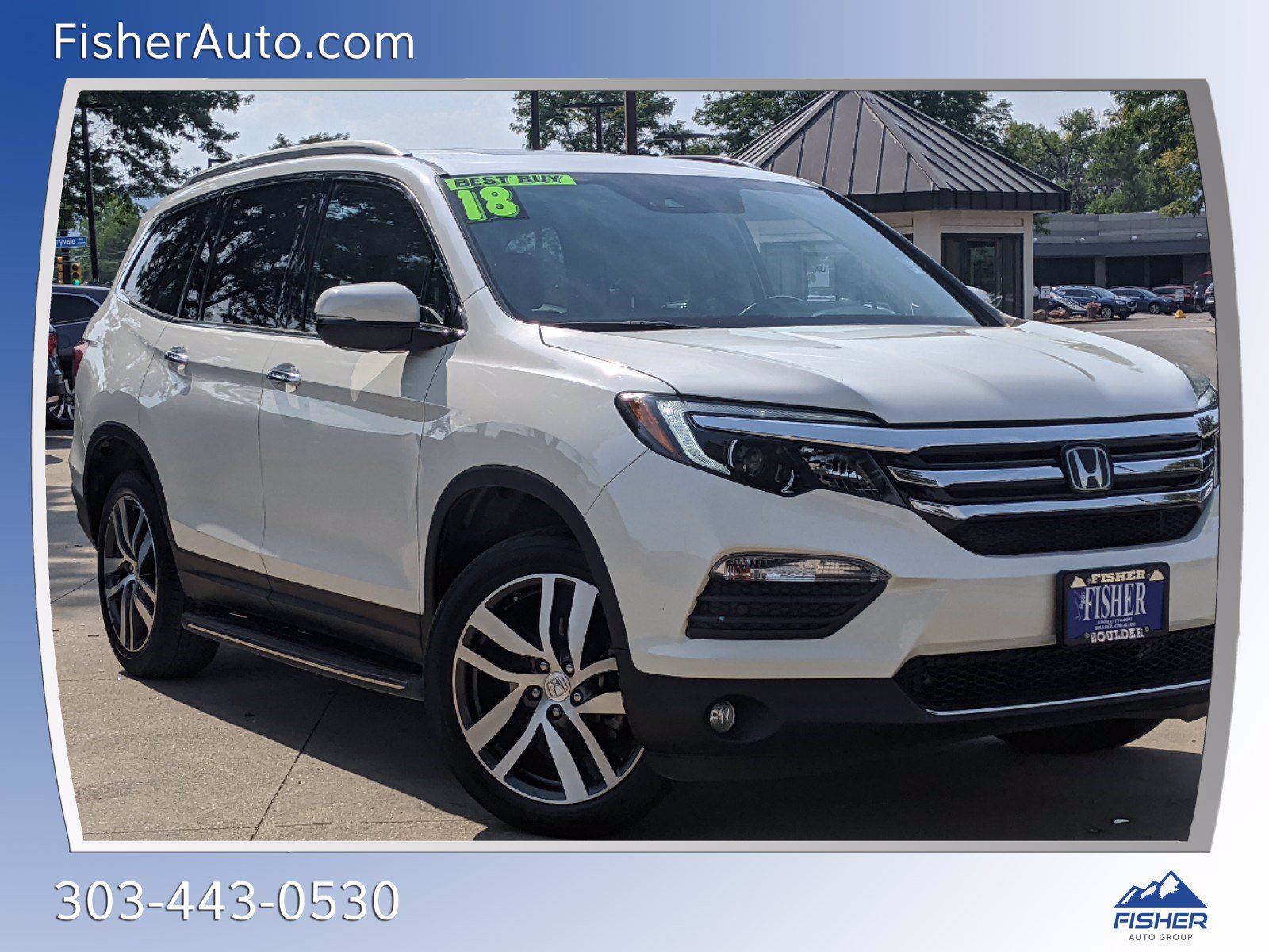 2018 Honda Pilot Elite AWD AWD Sport Utility H8430 - Fisher Honda