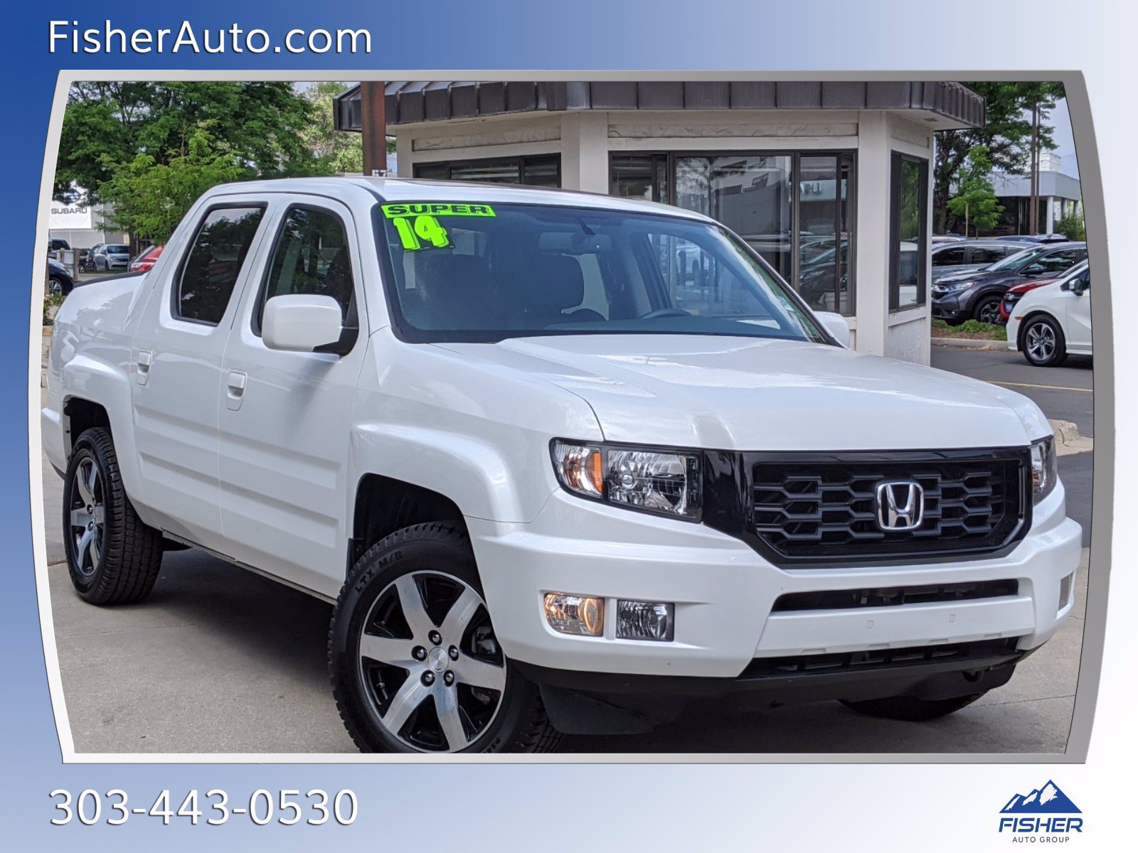 2014 Honda Ridgeline 4WD Crew Cab SE 4WD Crew Cab Pickup H8401 - Fisher ...