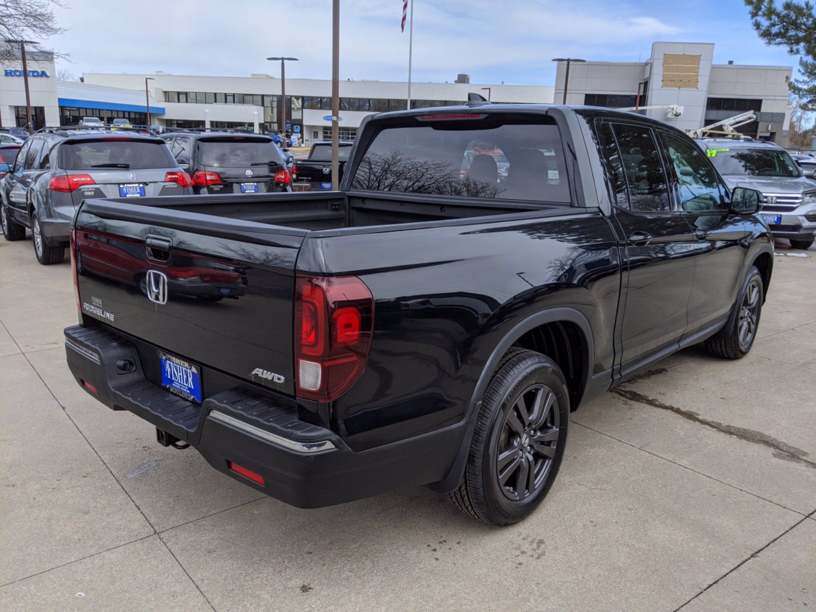 2017 Honda Ridgeline Sport 4x4 Crew Cab 5.3' Bed AWD Crew ...