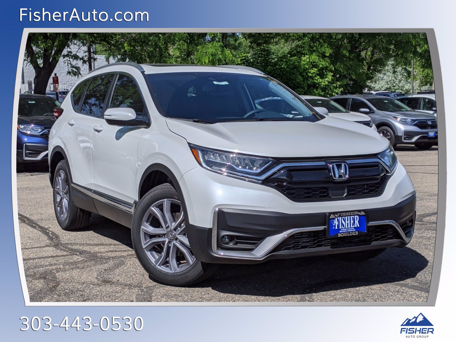 2020 Honda CR-V Touring AWD Sport Utility 205976 - Fisher Honda