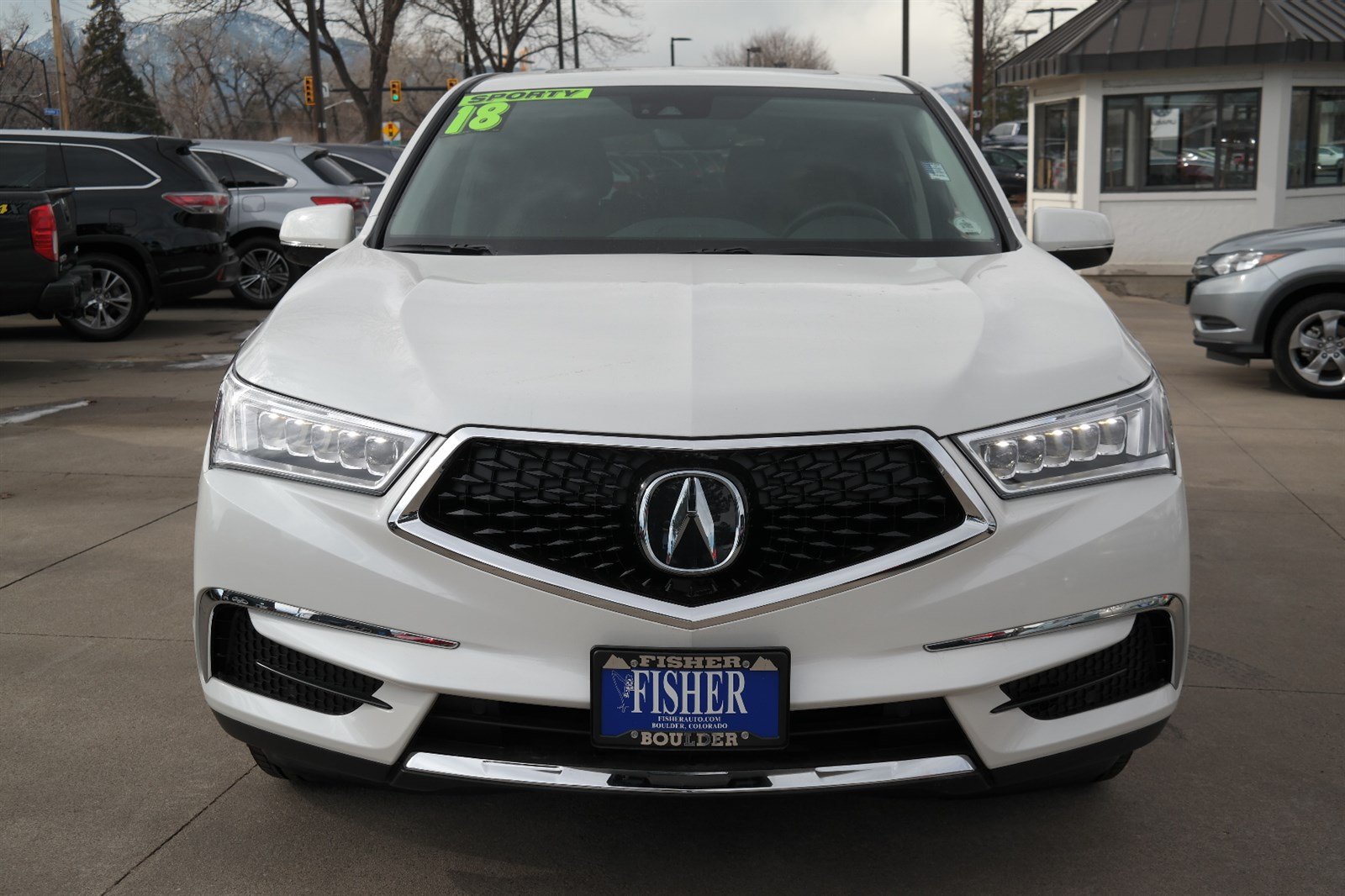 2018 Acura MDX SH-AWD w/Technology Pkg AWD Sport Utility - Fisher Honda