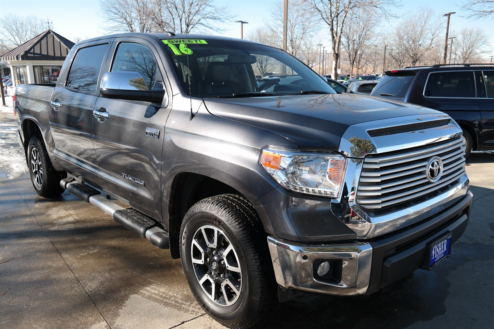 2016 Toyota Tundra 4WD CrewMax 5.7L FFV V8 6-Spd AT LTD 4WD Crew Cab ...