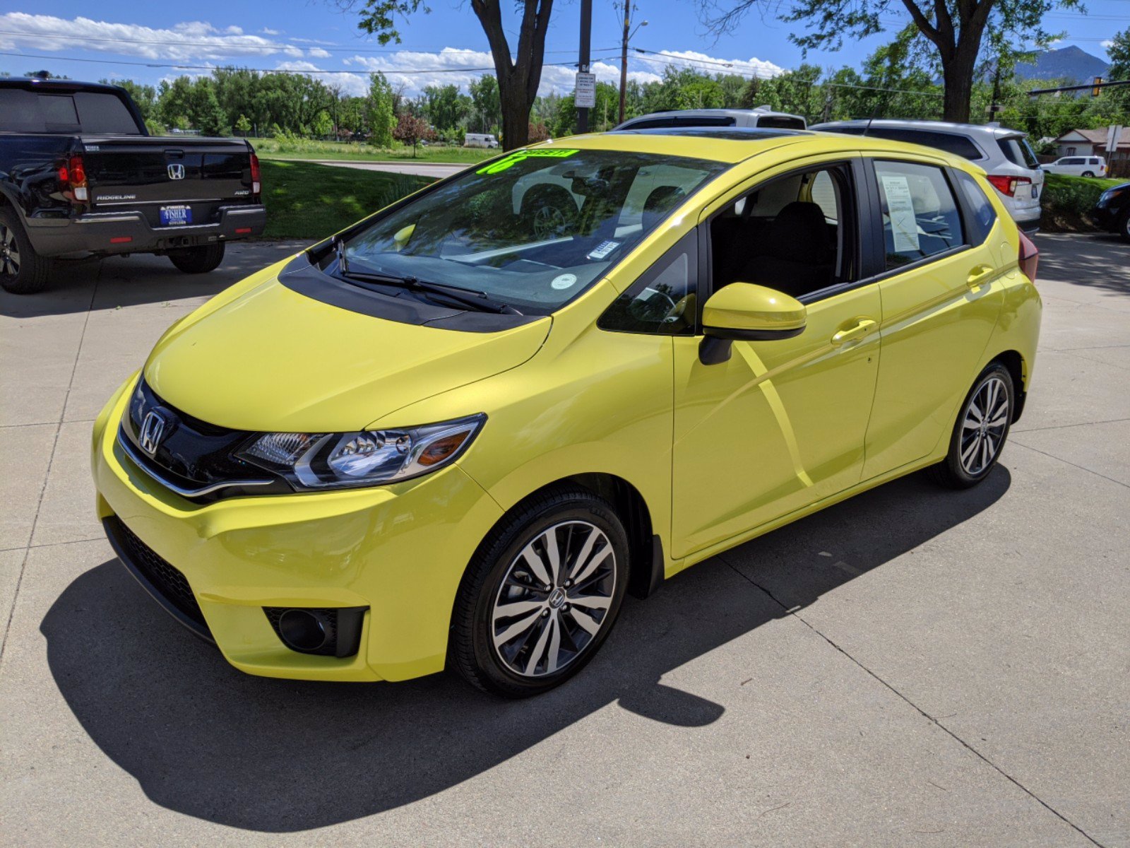 2016 Honda Fit 5dr HB CVT EX FWD 4dr Car H8339 Fisher Honda