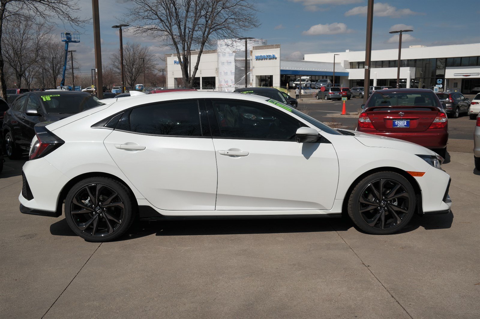 2018 Honda Civic Hatchback Sport Touring CVT FWD 4dr Car - Fisher Honda